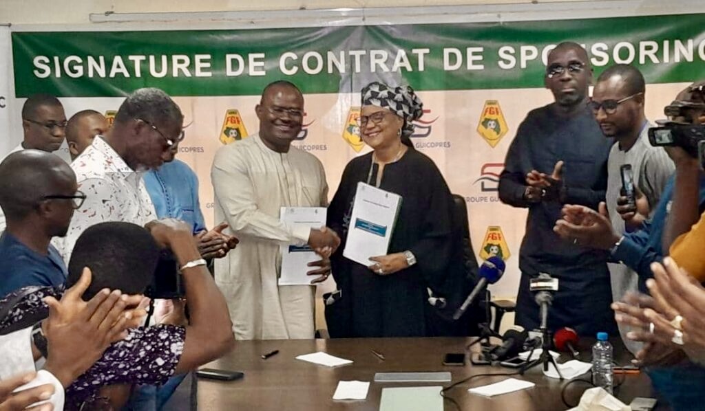 Communiqué/ Fin du partenariat entre le Groupe GUICOPRES et la Fédération Guinéenne de Football